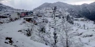 ६ वटा प्रदेशका केही स्थानमा वर्षा र हिमपातको सम्भावना