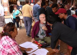 बुद्ध जयन्तीको अवसरमा विदेशी सहित २२३ जनाले गरे रक्तदान