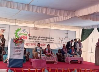 अर्थतन्त्रको जगका रुपमा रहेको लघु, घरेलु तथा साना उद्योगलाई प्राथमिकता दिनुपर्छ : राष्ट्रपति रामचन्द्र पौडेल