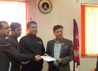 होटेल तथा पर्यटन श्रमिकले बुझाए हान लाई छ बुँदे ज्ञापन पत्र