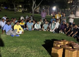 मधेशी एकता समाजले दुबईमा मनायो विजयादशमी