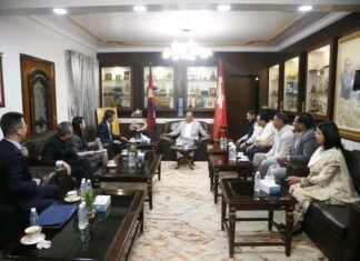 Meeting Between Maoist Center and Chinese Communist Party Leaders, Prachanda Emphasizes Implementation of Bilateral Agreements