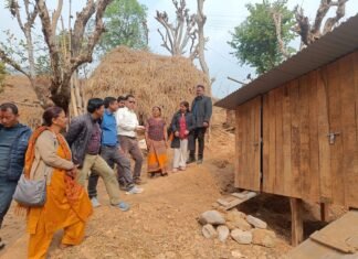 उत्पादन बढाउन आधुनिक खोर निर्माणमा जोड दिँदै वालिङ