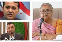 प्रधानमन्त्री कार्कीद्वारा कांग्रेस महामन्त्री थापा र शर्मासँग छलफल