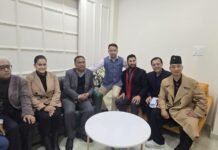 सभापति रवि लामिछाने र उपसभापति कुलमान घिसिङ