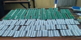 लागु औषध ट्रामाडोल र डिकोलिक ट्याब्लेट बरामद