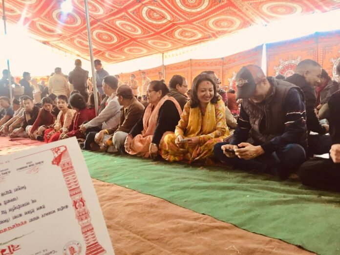 समुदाय जोड्ने परम्परागत अभियान स्वयम्भू भ्वय् कार्यक्रम