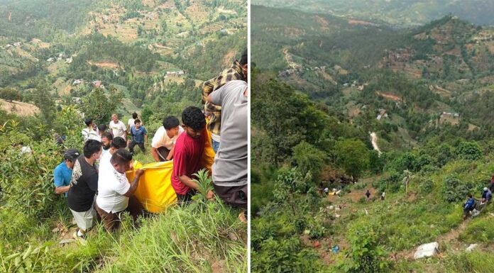 बिपी राजमार्गमा बस दुर्घटना मृतक आठमध्ये चार जनाको पहिचान खुल्याे