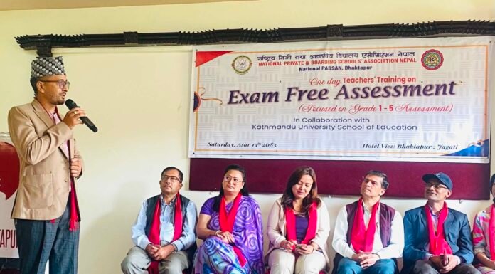 नेसनल प्याब्सन भक्तपुरको शिक्षक अभिमुखीकरण सम्पन्न