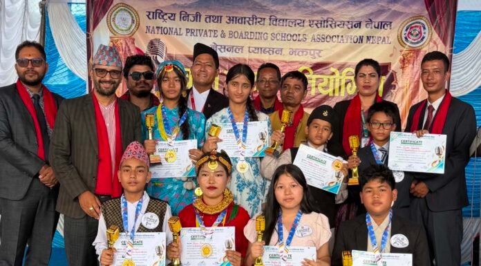 आरक्षण नेसनल स्कुलमा नेसनल प्याब्सन भक्तपुरको एकल गायन प्रतियोगिता सम्पन्न